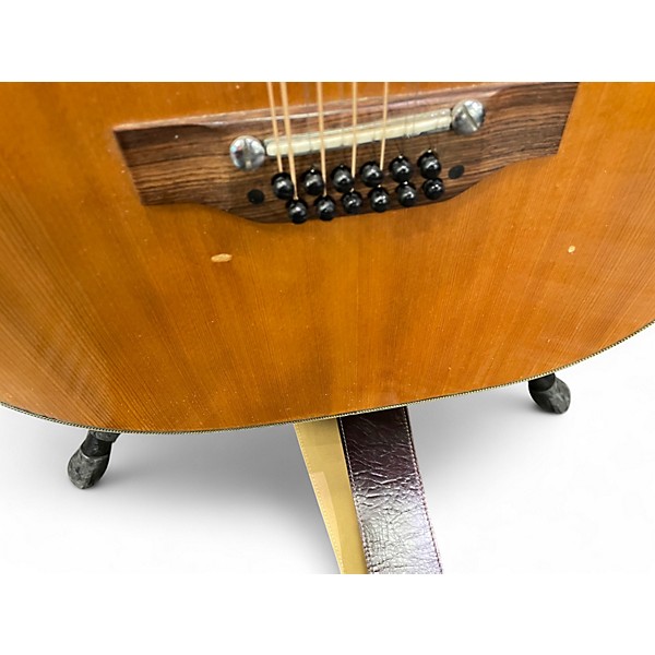 Used 1970s Epiphone FT165 Natural 12 String Acoustic Guitar