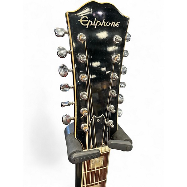 Used 1970s Epiphone FT165 Natural 12 String Acoustic Guitar