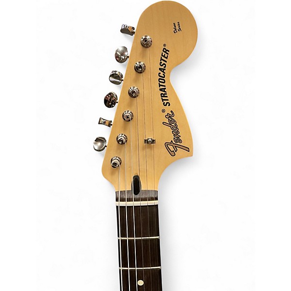 Used Fender Tom Delonge Signature Stratocaster Surf Green Solid Body Electric Guitar