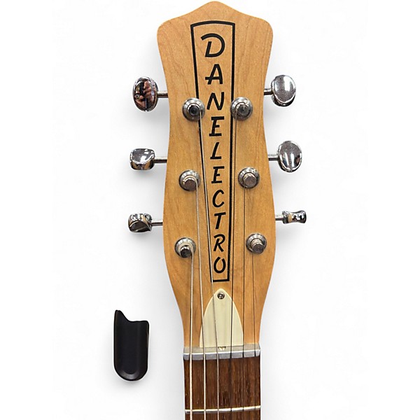 Used Danelectro Stock '59 Black Solid Body Electric Guitar