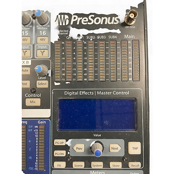 Used PreSonus Studio Live 16.4.2 Digital Mixer