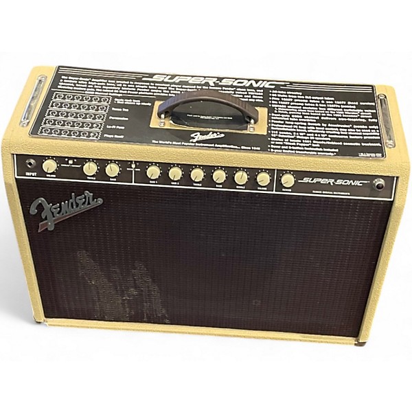 Used Fender Super Sonic 112 60-Watt 1x12 Tube Guitar Combo Amp