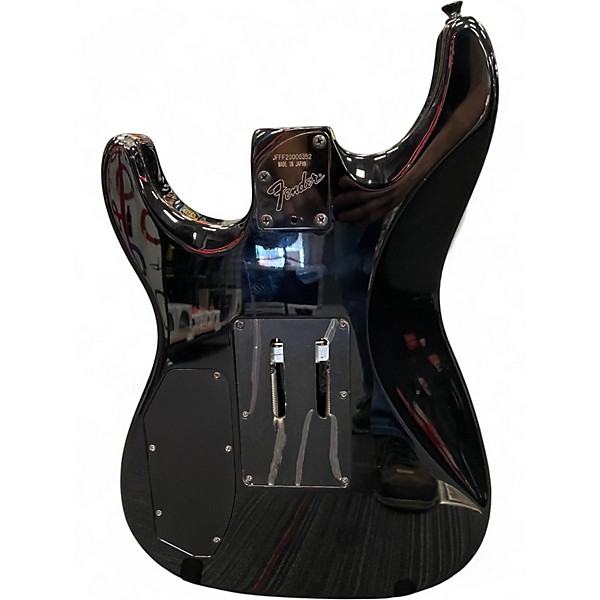 Used Fender HM Heavy Metal Stratocaster Black Solid Body Electric Guitar