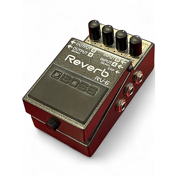 Used BOSS RV6 Digital Reverb Effect Pedal