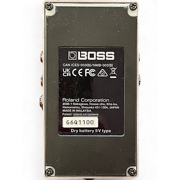 Used BOSS RV6 Digital Reverb Effect Pedal