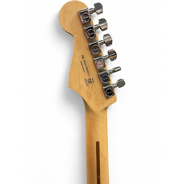 Used 2024 Fender Limited Player Strat Maple Neck Black Solid Body Electric Guitar