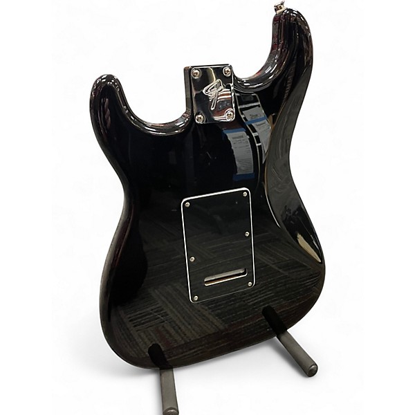 Used 2024 Fender Limited Player Strat Maple Neck Black Solid Body Electric Guitar