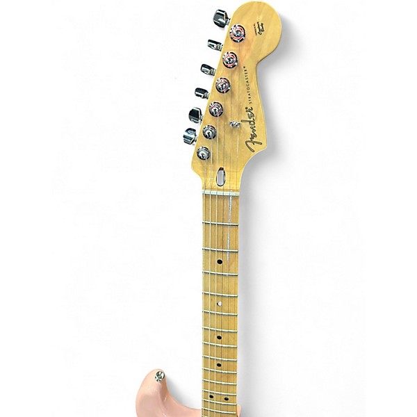 Used 2021 Fender Player Stratocaster Shell Pink Solid Body Electric Guitar