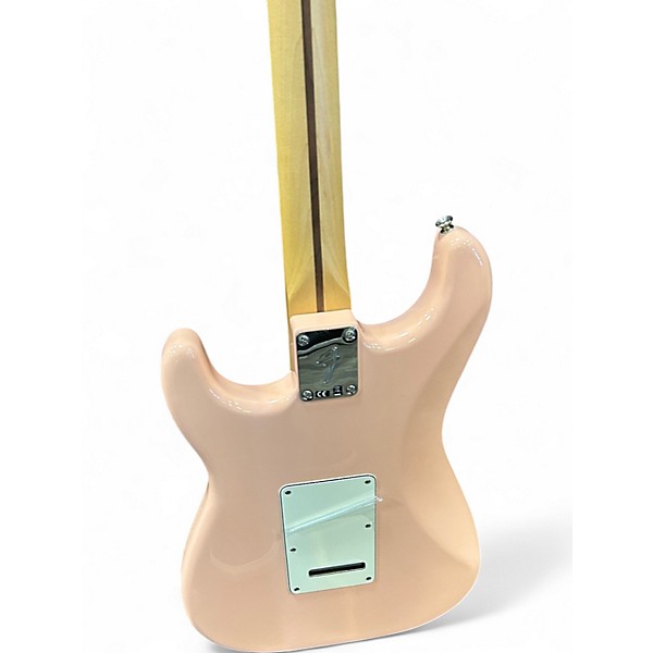 Used 2021 Fender Player Stratocaster Shell Pink Solid Body Electric Guitar