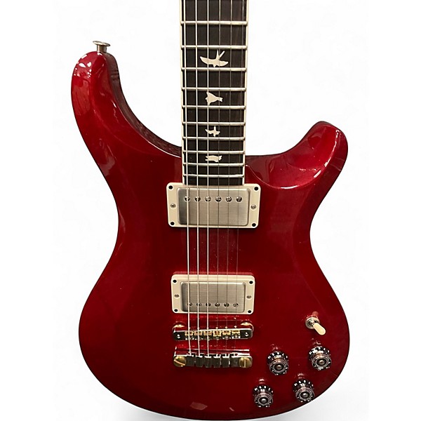 Used PRS McCarty 594 Chrome Red Solid Body Electric Guitar