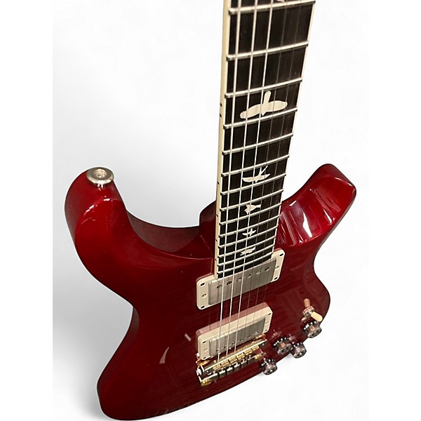 Used PRS McCarty 594 Chrome Red Solid Body Electric Guitar