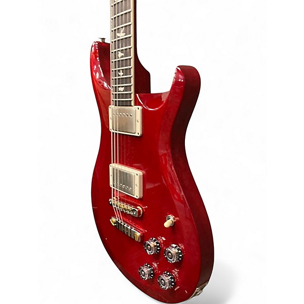 Used PRS McCarty 594 Chrome Red Solid Body Electric Guitar