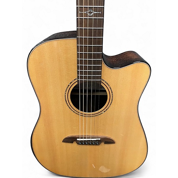 Used Alvarez AED90CE NATURAL Acoustic Electric Guitar