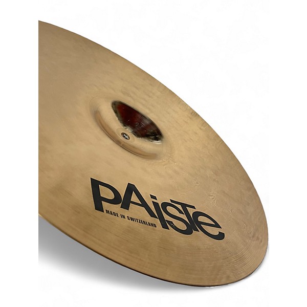 Used Paiste 20in pst8 rock ride Cymbal