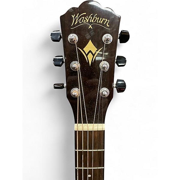 Used Washburn WL020S Natural Acoustic Guitar