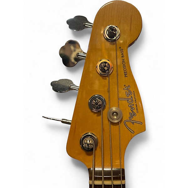 Used Fender american prefessional ii precision bass mercury Electric Bass Guitar