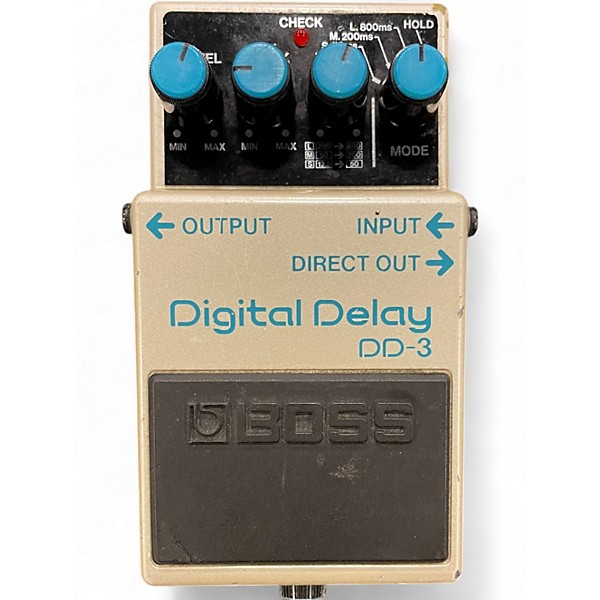 Used BOSS DD3 Digital Delay Effect Pedal