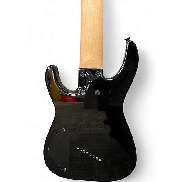 Used Ibanez RGMS8 Black Solid Body Electric Guitar