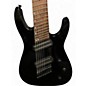 Used Ibanez RGMS8 Black Solid Body Electric Guitar