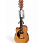 Used Fender CC60SCE Left Handed Natural Acoustic Electric Guitar