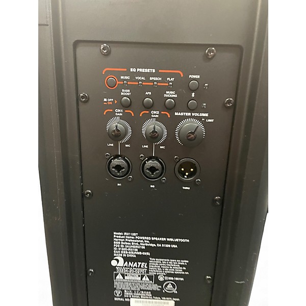 Used JBL IRX112BT Powered Speaker