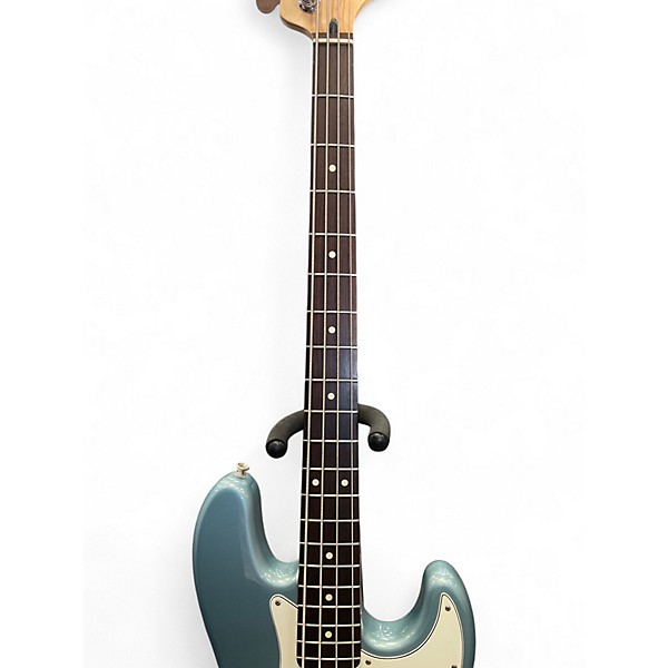 Used Fender Standard Jazz Bass Blue Agave Electric Bass Guitar