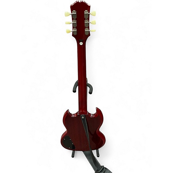 Used Epiphone 1964 SG Standard With Maestro Vibrola Reissue Cherry Red Solid Body Electric Guitar