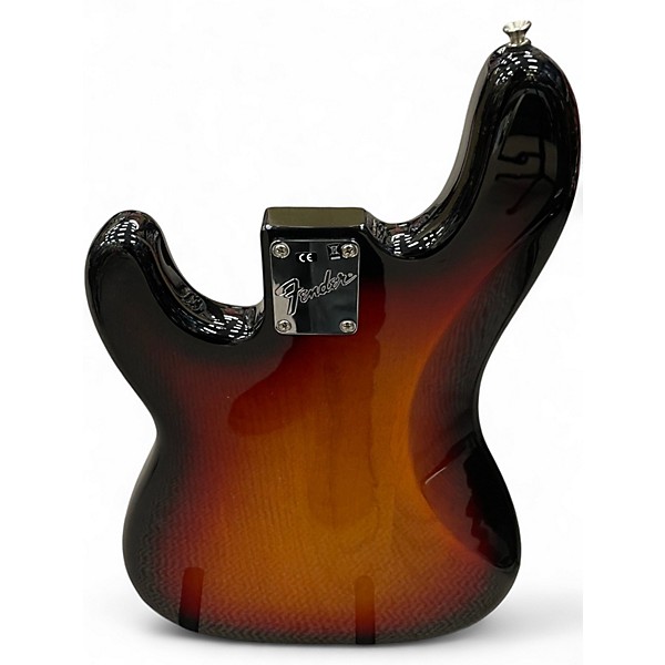 Used Fender American Performer Precision Bass 3 Color Sunburst Electric Bass Guitar