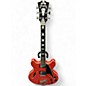 Used D'Angelico Premier DC Semi-Hollow Electric Guitar With Stopbar Fiesta Red Hollow Body Electric Guitar thumbnail