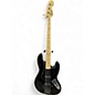 Used Fender Standard Jazz Bass Black Electric Bass Guitar thumbnail