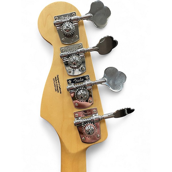 Used Fender Standard Jazz Bass Black Electric Bass Guitar