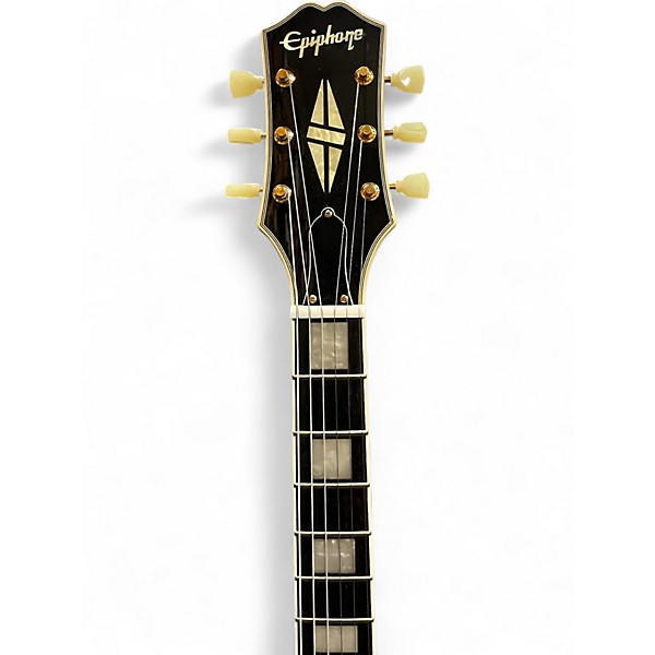 Used 2019 Epiphone SG Custom Black Solid Body Electric Guitar