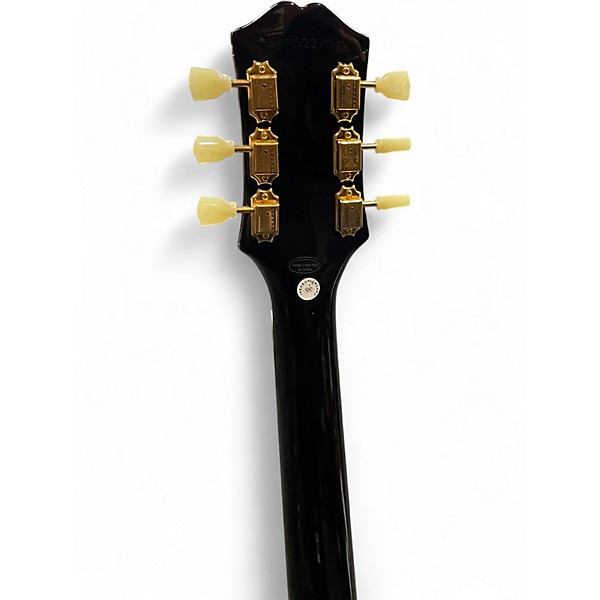 Used 2019 Epiphone SG Custom Black Solid Body Electric Guitar