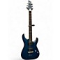 Used Schecter Guitar Research C-1 Platinum Satin Transparent Midnight Blue Solid Body Electric Guitar thumbnail