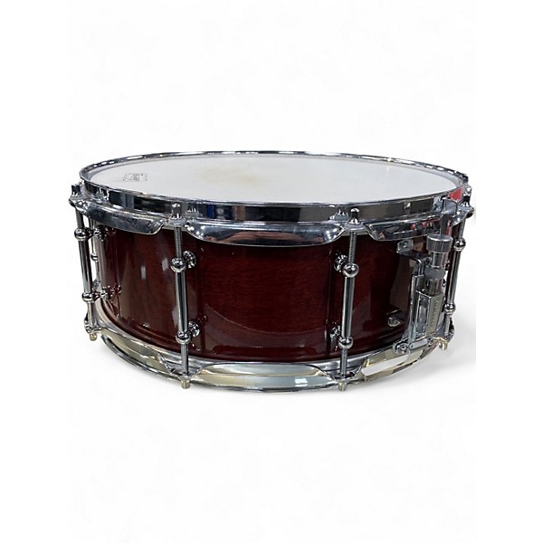 Used 1999 Ludwig 5X14 90th Anniversary Snare (17 of 90) African Mahogany Drum