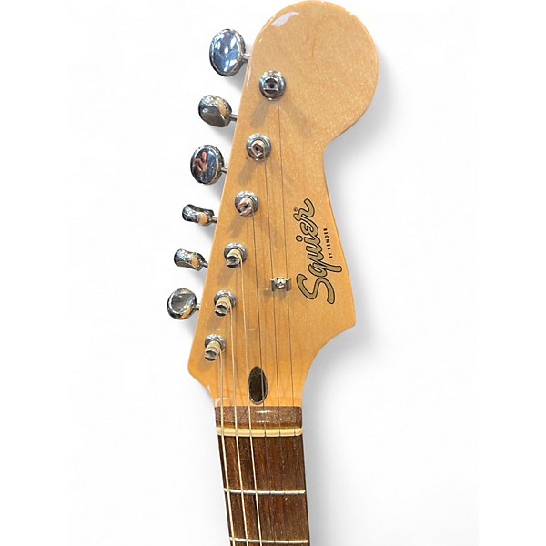 Used Squier Paranormal Custom Nashville Stratocaster 2 Color Sunburst Solid Body Electric Guitar