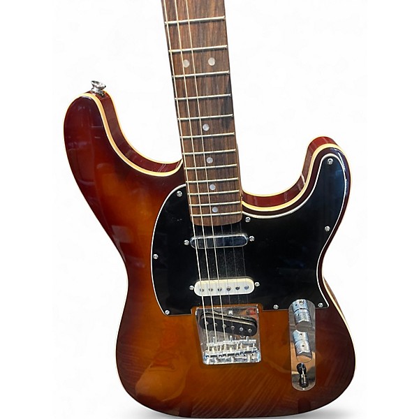 Used Squier Paranormal Custom Nashville Stratocaster 2 Color Sunburst Solid Body Electric Guitar