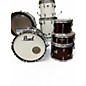 Used Pearl 4 Piece Roadshow Jazz Wine Red Drum Kit thumbnail