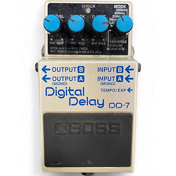 Used BOSS DD7 Digital Delay Effect Pedal