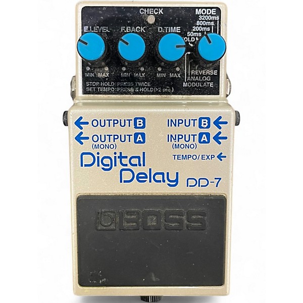 Used BOSS DD7 Digital Delay Effect Pedal