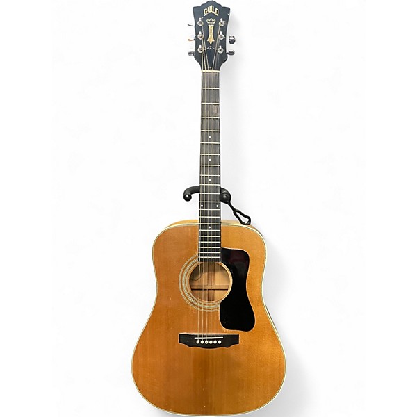 Used 1974 Guild D44-M-BLD Natural Acoustic Guitar
