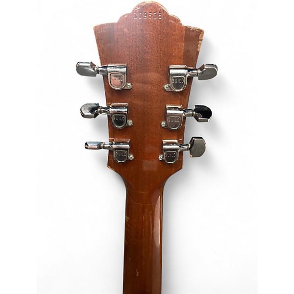 Used 1974 Guild D44-M-BLD Natural Acoustic Guitar