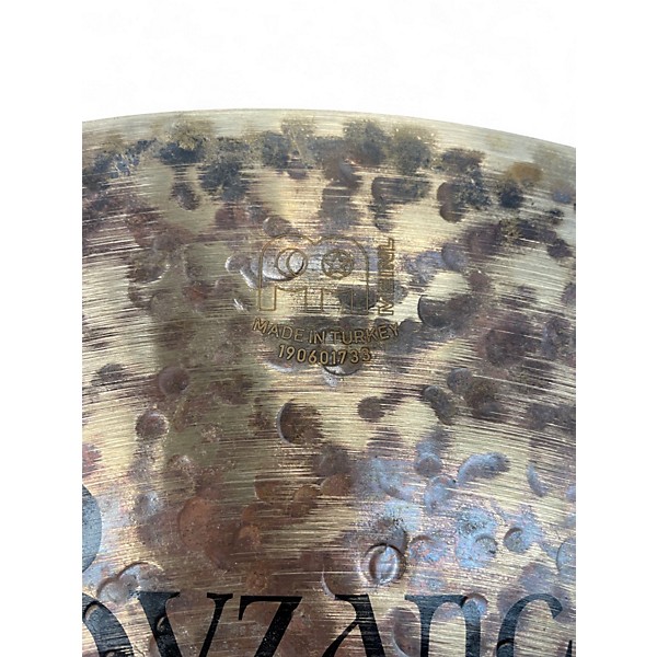 Used MEINL 22in Byzance Raw Bell Ride Cymbal