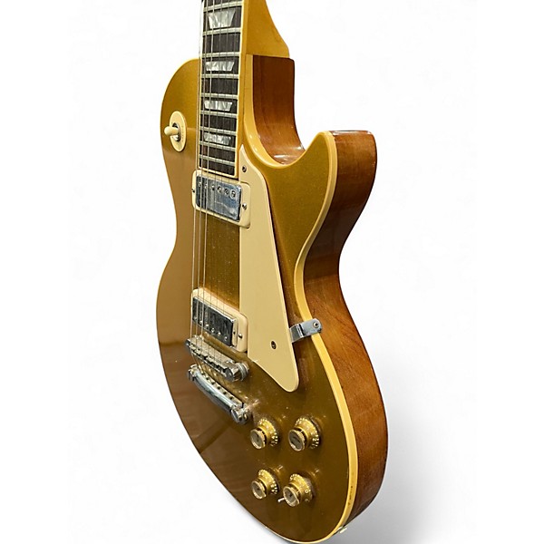 Vintage 1978 Gibson Les Paul Deluxe Gold Solid Body Electric Guitar