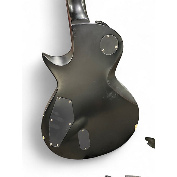 Used 2014 ESP LTD Deluxe EC-1000 Electric Guitar Vintage Black Vintage Black Solid Body Electric Guitar