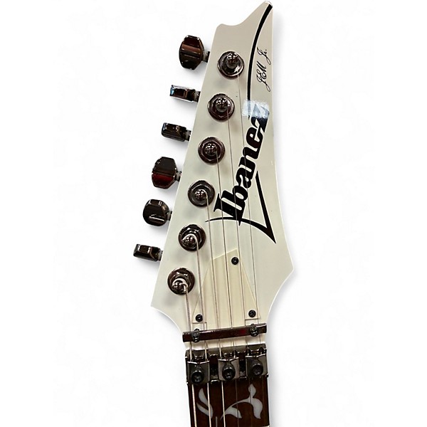 Used Ibanez JEMJR White Solid Body Electric Guitar