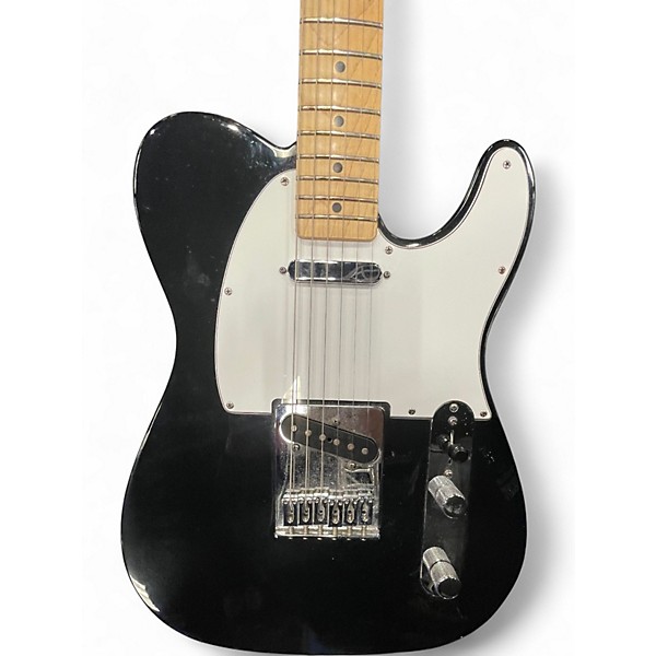 Used Fender Standard Telecaster Black Solid Body Electric Guitar