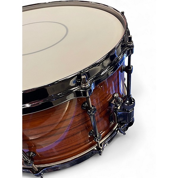 Used TAMA 14in SLP MAPLE ZEBRAWOOD ZEBRA WOOD Drum