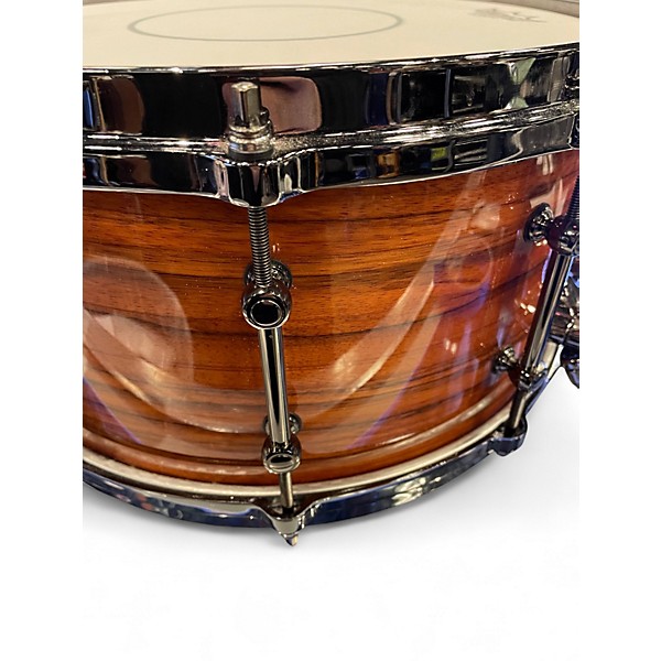 Used TAMA 14in SLP MAPLE ZEBRAWOOD ZEBRA WOOD Drum