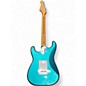 Used Fesley FST1000 Ghost Series Blue Solid Body Electric Guitar